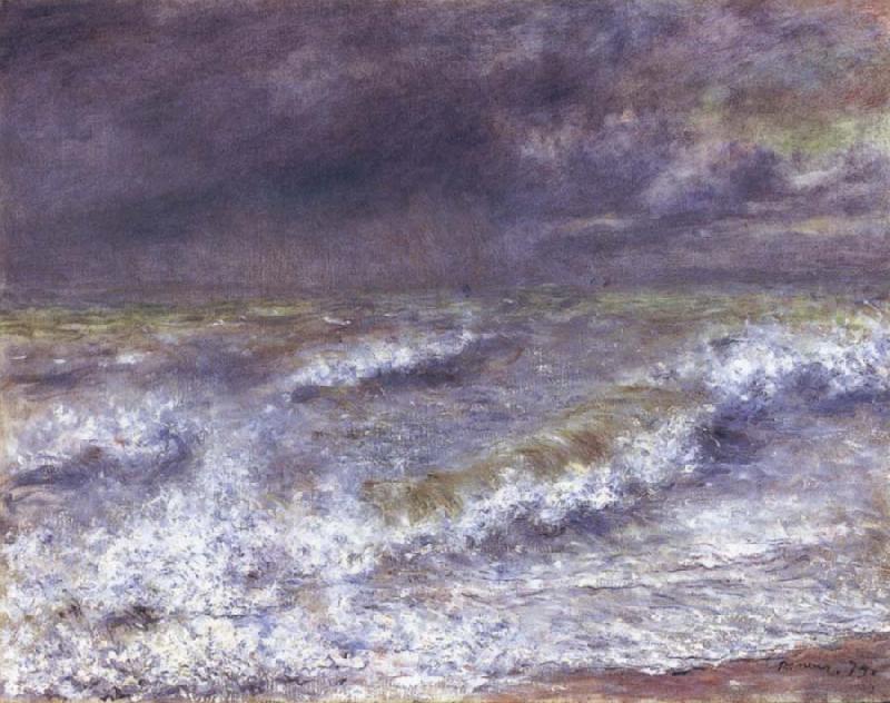 Pierre-Auguste Renoir Seascape oil painting image